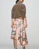Farm Rio Poetry 100% Cotton Midi Skirt - 4