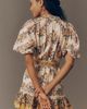 Farm Rio Sand Hilo Belted Short-Sleeve Mini Dress - 3