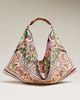 Farm Rio Satin Scarf Hobo Bag - 1