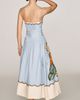 Farm Rio Souvenir Strapless Midi Dress - 4