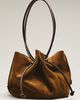 Farm Rio Suede Cinched Tote - 1