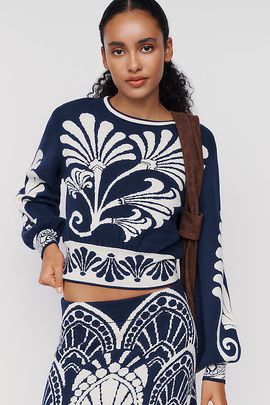 Farm Rio Tapestry Sweater