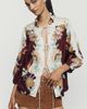 Farm Rio Tie-Front Long-Sleeve Top - 1
