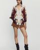 Farm Rio Tie-Front Long-Sleeve Top - 3
