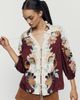 Farm Rio Tie-Front Long-Sleeve Top - 4