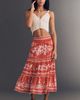 Farm Rio Tiered Floral Maxi Skirt - 1