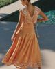 Farm Rio Tropi Camel Maxi Skirt - 2