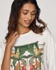 Farm Rio Tropical Royalty Cotton T-Shirt Dress - 4