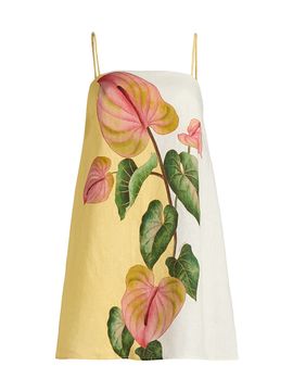 Farm Rio - Halter Slim Midi Dress