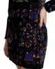 Farm Rio Women's Arabesque Mix Scarves Floral Velvet Wrap Minidress - 6