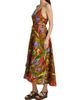 Farm Rio Women's Floral Linen A-Line Midi-Wrap Dress - 4