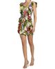 Farm Rio Women's Florart Sand Linen Minidress - 2