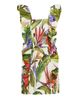 Farm Rio Women's Florart Sand Linen Minidress - 8