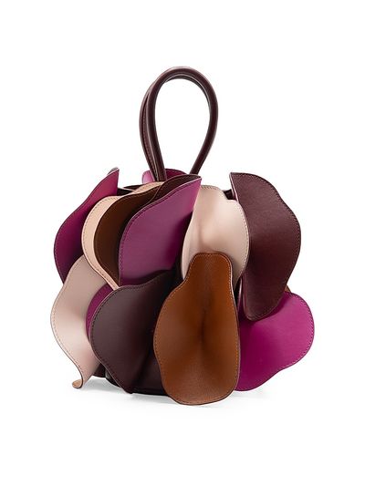 Farm Rio Women's Flower Leather Bag