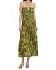 Farm Rio Women's Parrot-Print Ruched Midi Dress - 3