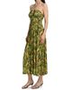Farm Rio Women's Parrot-Print Ruched Midi Dress - 4
