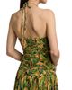 Farm Rio Women's Parrot-Print Ruched Midi Dress - 6