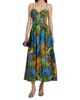 Farm Rio Women's Printed Linen-Blend Maxi Dress - 3