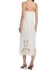 Farm Rio Women's Tulip Richilieur Embroidered Linen Midi-Dress - 5