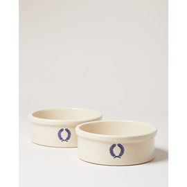 Farmhouse Pottery Farmhouse Pottery Laurel Glazed Stoneware Dog Bowl