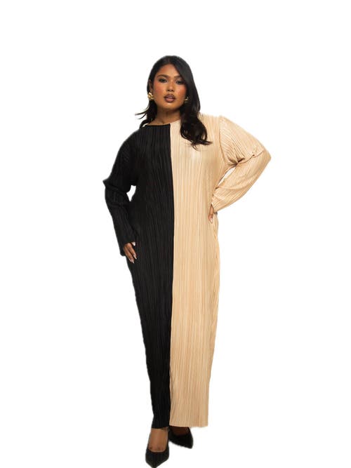 FASHION-SZN CURVE FASHION-SZN CURVE Colour block Midaxi Dress