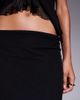 Fashionkilla Fashionkilla double sculpted slinky column mesh overlay maxi skirt in black - part of a set - 2