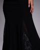 Fashionkilla Fashionkilla exclusive slinky lace goget detail low back cami maxi dress in black - 4