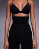 Fashionkilla Fashionkilla high waisted shaping shorts in black - 3