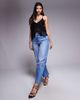 Fashionkilla Fashionkilla mesh tiered frill front cami top in black - 4