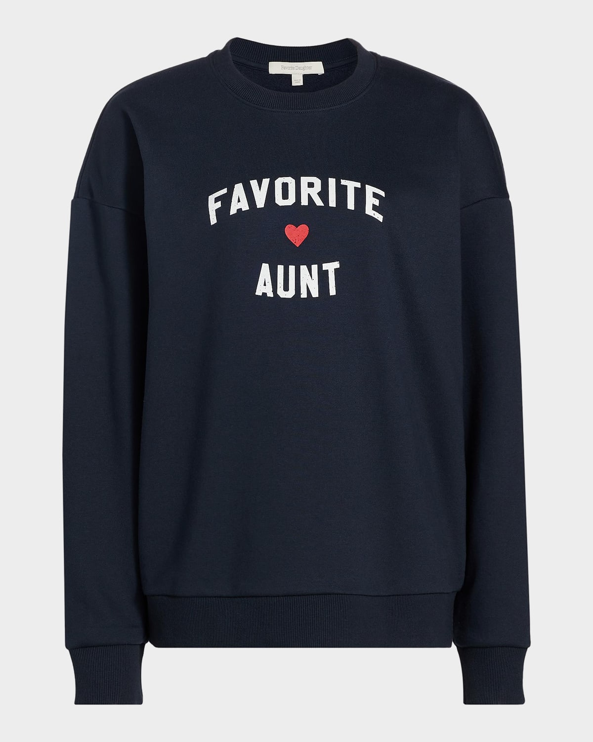 Favorite Daughter Favorite Aunt Heart Logo Sweatshirt