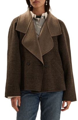 Favorite Daughter Favorite Daughter Cameron Houndstooth Coat