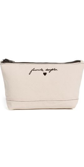 Favorite Daughter Favorite Daughter Canvas Pouch Natural/Brown One