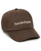 Favorite Daughter Favorite Daughter Classic Logo Baseball Hat Coffee One - 1