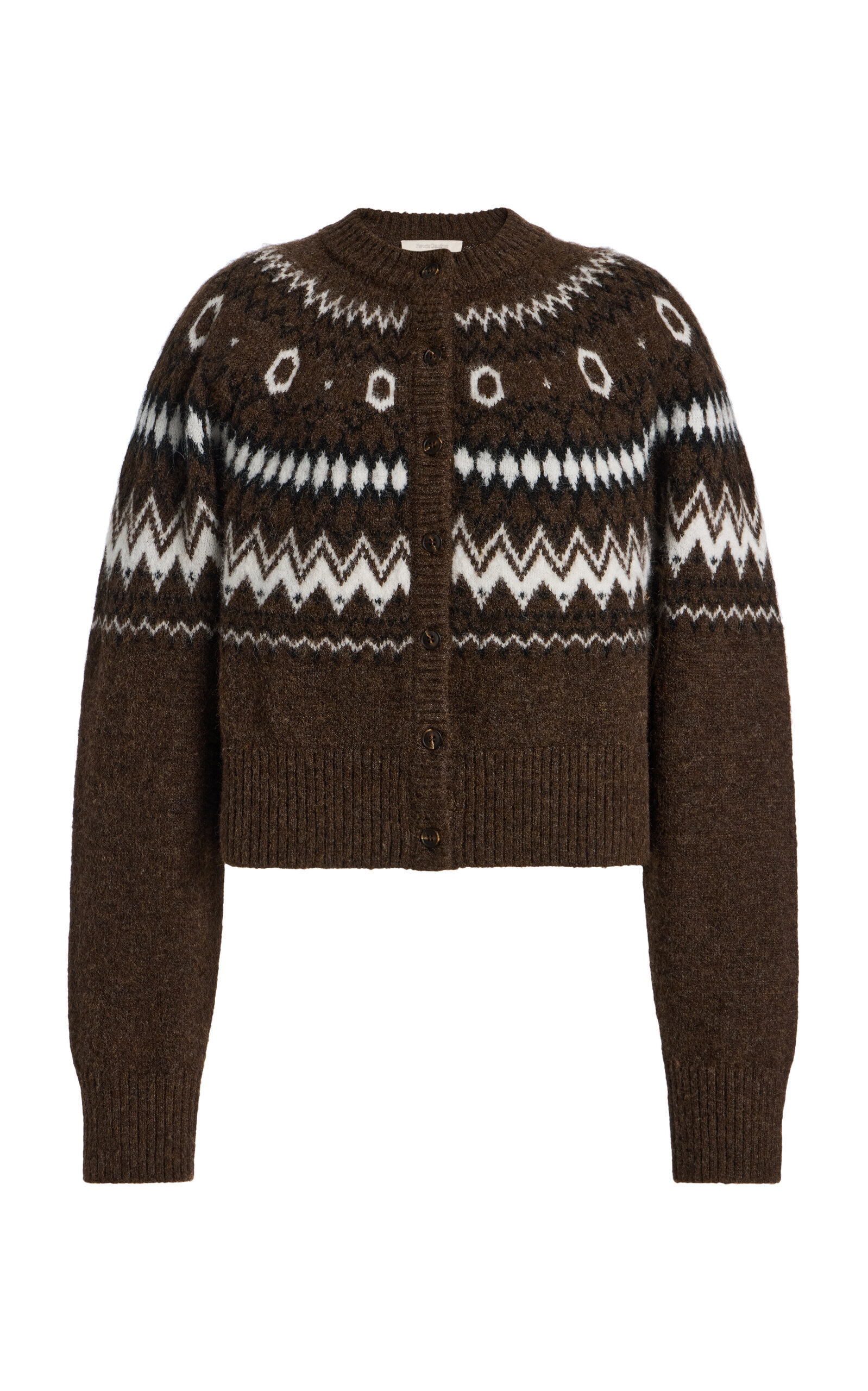Favorite Daughter Favorite Daughter Cropped Knitted Cardigan