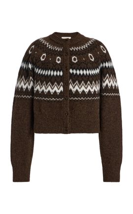 Favorite Daughter Favorite Daughter Cropped Knitted Cardigan