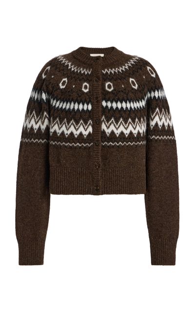 Favorite Daughter Favorite Daughter Cropped Knitted Cardigan