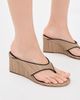 Favorite Daughter Favorite Daughter Emerson Too Sandals Dk Natural/Black - 3