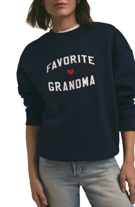 Favorite Daughter Favorite Daughter Favorite Grandma Graphic Sweatshirt