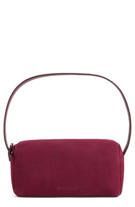 Favorite Daughter Favorite Daughter Small Suede Zip Top Shoulder Bag