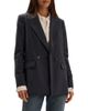 Favorite Daughter Favorite Daughter Suits You Pinstriped Double Breasted Blazer - 1