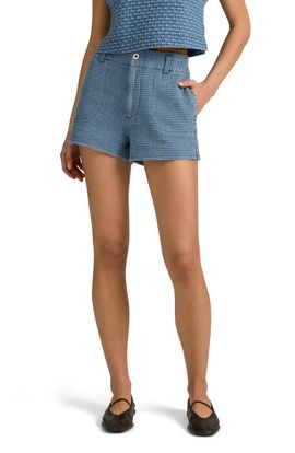 Favorite Daughter Favorite Daughter The Arlo High Waist Textured Denim Shorts