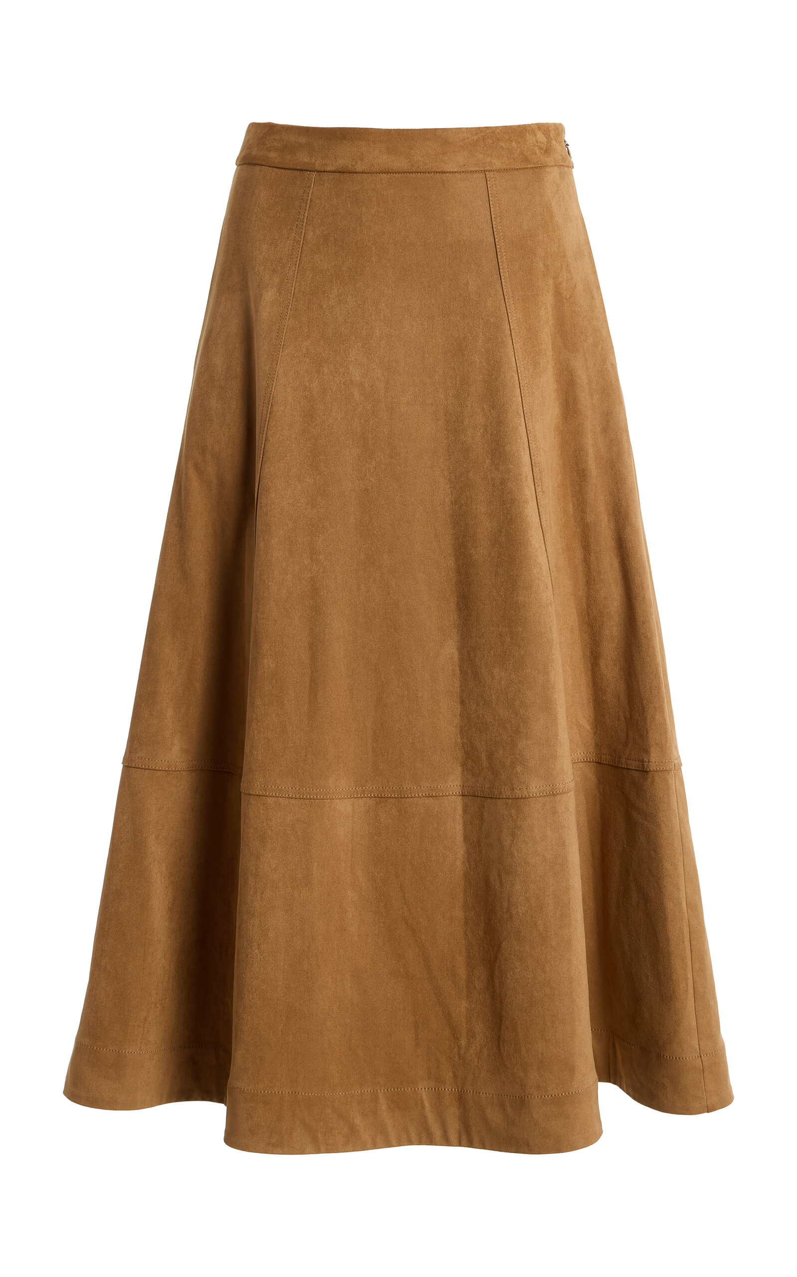 Favorite Daughter Favorite Daughter The Aspen Faux Suede Midi Skirt