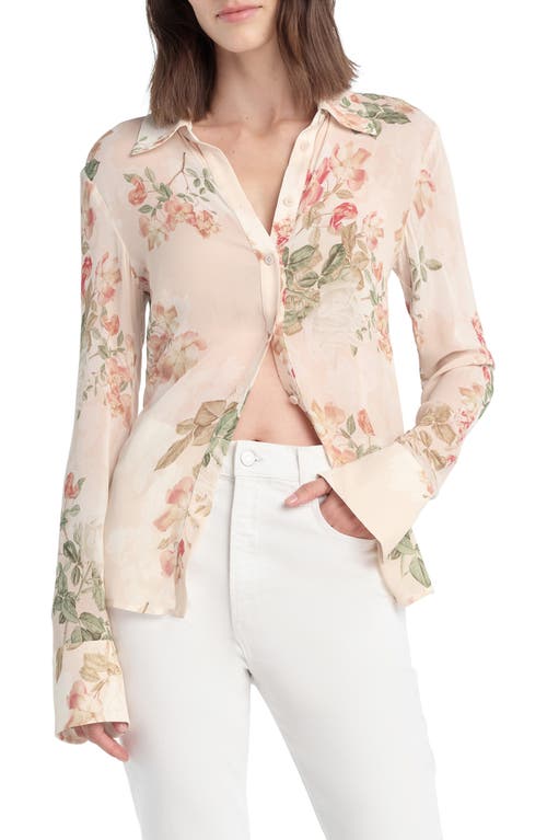 Favorite Daughter Favorite Daughter The Bailey Georgette Button-Up Shirt