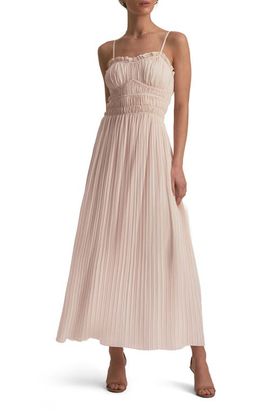 Favorite Daughter Favorite Daughter The Best Dressed Guest Pleated Maxi Dress