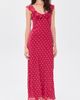 Favorite Daughter Favorite Daughter The Blossom Dress Raspberry/Ivory - 2