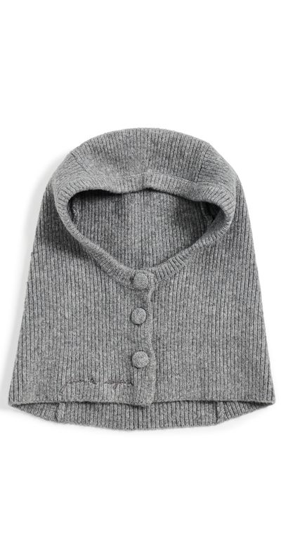 Favorite Daughter Favorite Daughter The Button Balaclava Heather Grey One