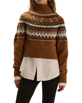 Favorite Daughter Favorite Daughter The Chalet Mock Neck Sweater