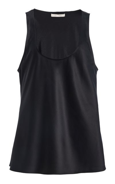 Favorite Daughter Favorite Daughter The Clean Cut SilkBlend Tank Top