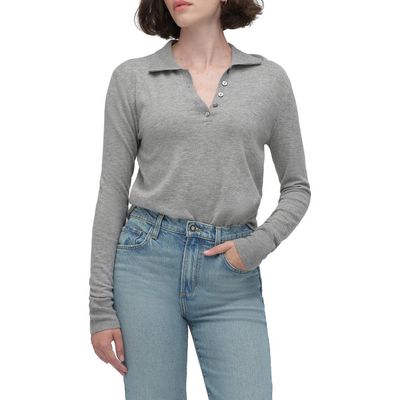 Favorite Daughter Favorite Daughter The Cleo Merino Wool Blend Henley Sweater