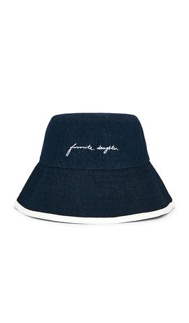 Favorite Daughter Favorite Daughter The Color Block Canvas Bucket Hat
